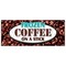 Signmission FROZEN COFFEE ON A STICK BANNER SIGN iced frozen frappuchino popsicle B-96 Frozen Coffee On A Stick - alternate 1